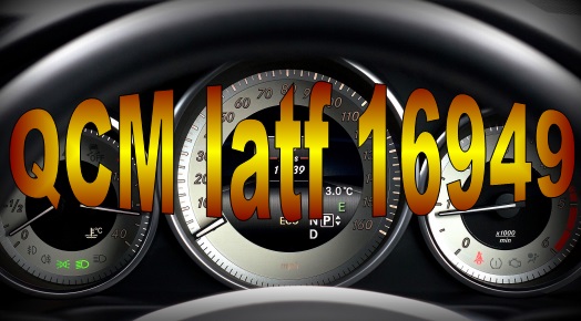 E 16 QCM quiz et études de cas formation IATF 16949 système de management qualité automobile