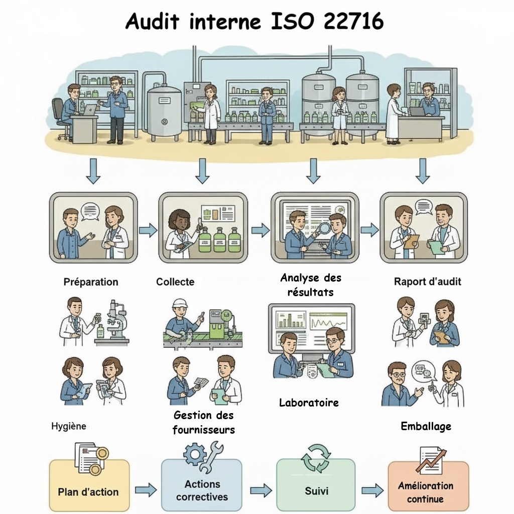 E 43v07 - Audit interne ISO 22716 BPF des produits cosmétiques version 2007 - Ensemble de documents E 43v07 - Audit interne ISO 22716 BPF des produits cosmétiques version 2007 - Ensemble de documents