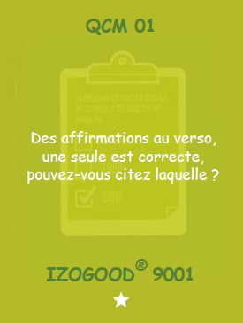 QCM questionnaire à choix multiples